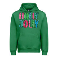 Emerald holly jolly Urban Hoodie - MaliasSmallBusiness