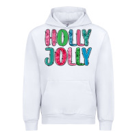 White holly jolly Urban Hoodie - MaliasSmallBusiness