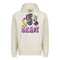 Oatmeal Heather Fifth Grade Premium Hoodie - RanaPortraitStore