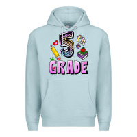 Blue Mist Fifth Grade Premium Hoodie - RanaPortraitStore