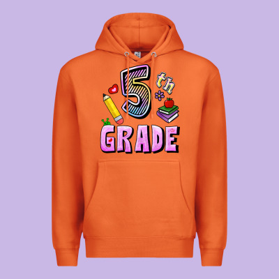 Premium Hoodie Fifth Grade