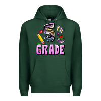 Sports Green Fifth Grade Premium Hoodie - RanaPortraitStore