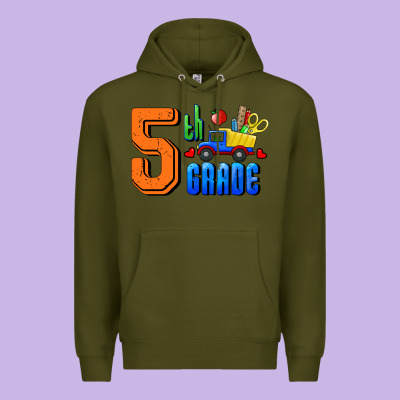 Premium Hoodie Fifth Grade