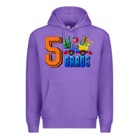 Purple Fifth Grade Premium Hoodie - RanaPortraitStore
