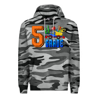 Slate Camo Fifth Grade Premium Hoodie - RanaPortraitStore