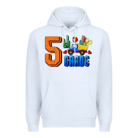 White Fifth Grade Premium Hoodie - RanaPortraitStore