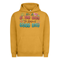 Pigment Peanut Butter its a good day to have a good day Urban Hoodie - MaliasSmallBusiness