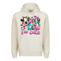 Oatmeal Heather holy cow  m cute Premium Hoodie - texasbilliewilder
