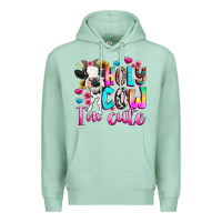 Seafoam holy cow  m cute Premium Hoodie - texasbilliewilder