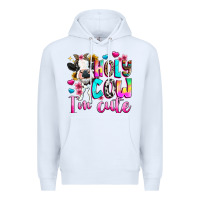 White holy cow  m cute Premium Hoodie - texasbilliewilder