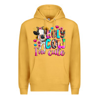 Mustard holy cow  m cute Premium Hoodie - texasbilliewilder
