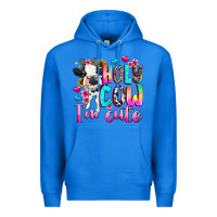 True Royal holy cow  m cute Premium Hoodie - texasbilliewilder