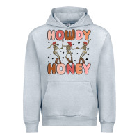 Heather Grey howdy honey Urban Hoodie - MaliasSmallBusiness