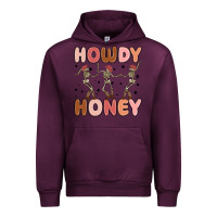Mauve Wine howdy honey Urban Hoodie - MaliasSmallBusiness