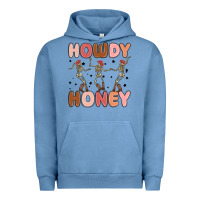 Pigment Pebble Blue howdy honey Urban Hoodie - MaliasSmallBusiness