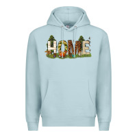 Blue Mist home camping Premium Hoodie - texasbilliewilder