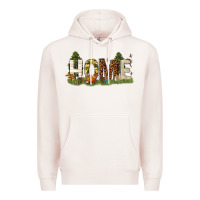 Pale Pink home camping Premium Hoodie - texasbilliewilder