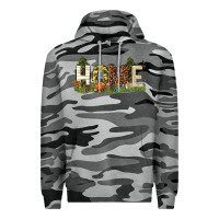 Slate Camo home camping Premium Hoodie - texasbilliewilder