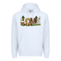 White home camping Premium Hoodie - texasbilliewilder