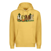 Antique Gold home camping Premium Hoodie - texasbilliewilder