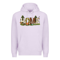 Lilac home camping Premium Hoodie - texasbilliewilder