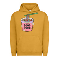 Pigment Peanut Butter instant good vibes noodles Urban Hoodie - MaliasSmallBusiness