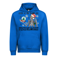 Cobalt look at me being all festive and shit Urban Hoodie - MaliasSmallBusiness