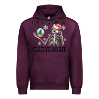 Mauve Wine look at me being all festive and shit Urban Hoodie - MaliasSmallBusiness