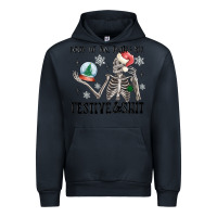 Navy look at me being all festive and shit Urban Hoodie - MaliasSmallBusiness