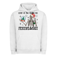 Pigment Lunar Rock look at me being all festive and shit Urban Hoodie - MaliasSmallBusiness