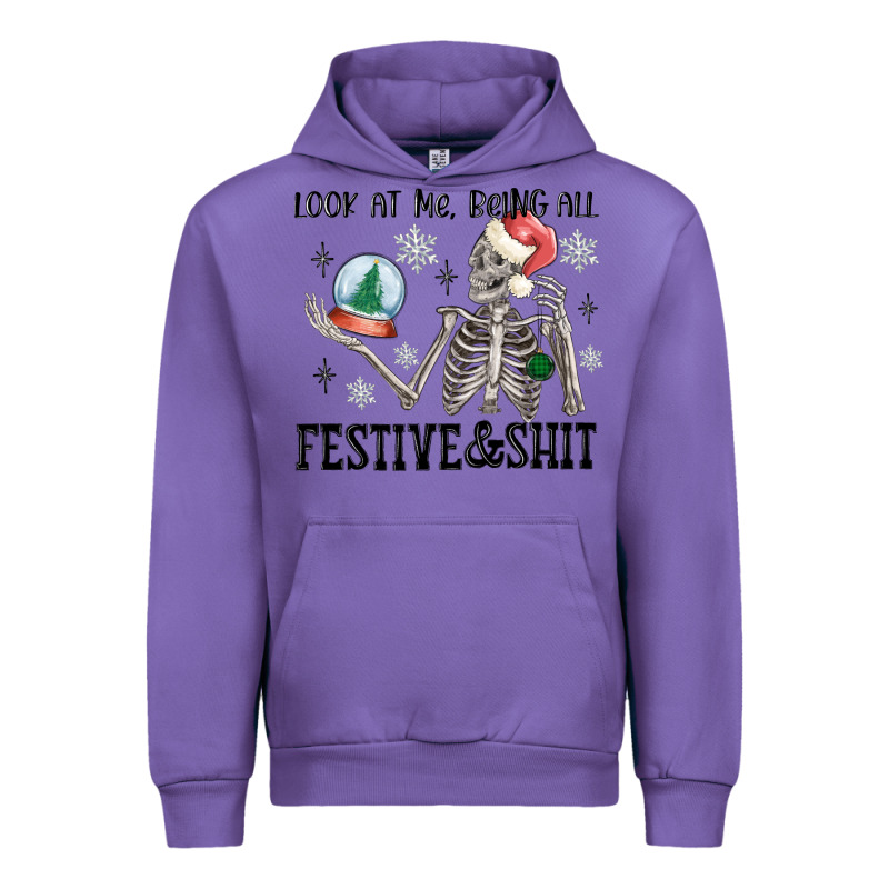 Look At Me Being All Festive And Shit Urban Hoodie by MaliasSmallBusiness | Teevron