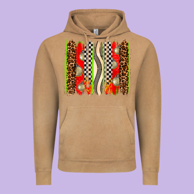Race Brushstrokes Vintage Hoodie Designed By Adodesignshop