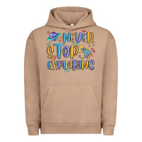 Pigment Burro never stop exploring Urban Hoodie - MaliasSmallBusiness