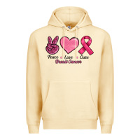 Pina Colada Peace Love Cure Cancer Premium Hoodie - RanaPortraitStore