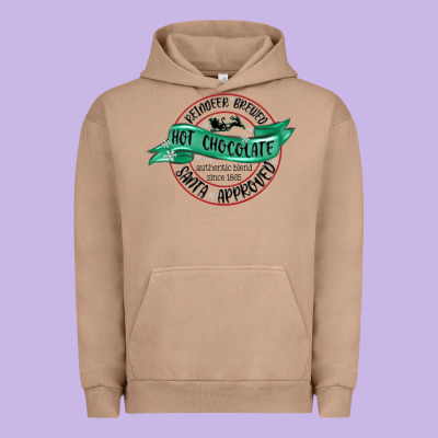 Urban Hoodie reindeer brewed santa approved