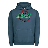 Pigment Midnight Navy reindeer brewed santa approved Urban Hoodie - MaliasSmallBusiness