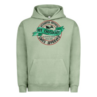 Pigment Oil Green reindeer brewed santa approved Urban Hoodie - MaliasSmallBusiness