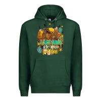 Sports Green i just smile and say god bless Premium Hoodie - texasbilliewilder