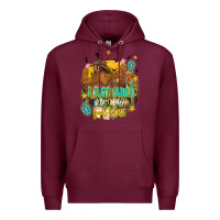 Burgundy i just smile and say god bless Premium Hoodie - texasbilliewilder