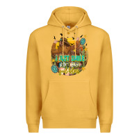 Mustard i just smile and say god bless Premium Hoodie - texasbilliewilder