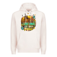 Pale Pink i just smile and say god bless Premium Hoodie - texasbilliewilder