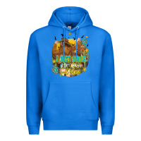 True Royal i just smile and say god bless Premium Hoodie - texasbilliewilder