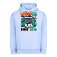 Pigment Grape Ice level 10 unlocked awesome since 2013 Urban Hoodie - MaliasSmallBusiness