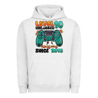 Pigment Lunar Rock level 10 unlocked awesome since 2013 Urban Hoodie - MaliasSmallBusiness