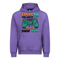 Tulip level 10 unlocked awesome since 2013 Urban Hoodie - MaliasSmallBusiness