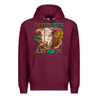Im Head Heffa Just Ask Me Premium Hoodie | Teevron