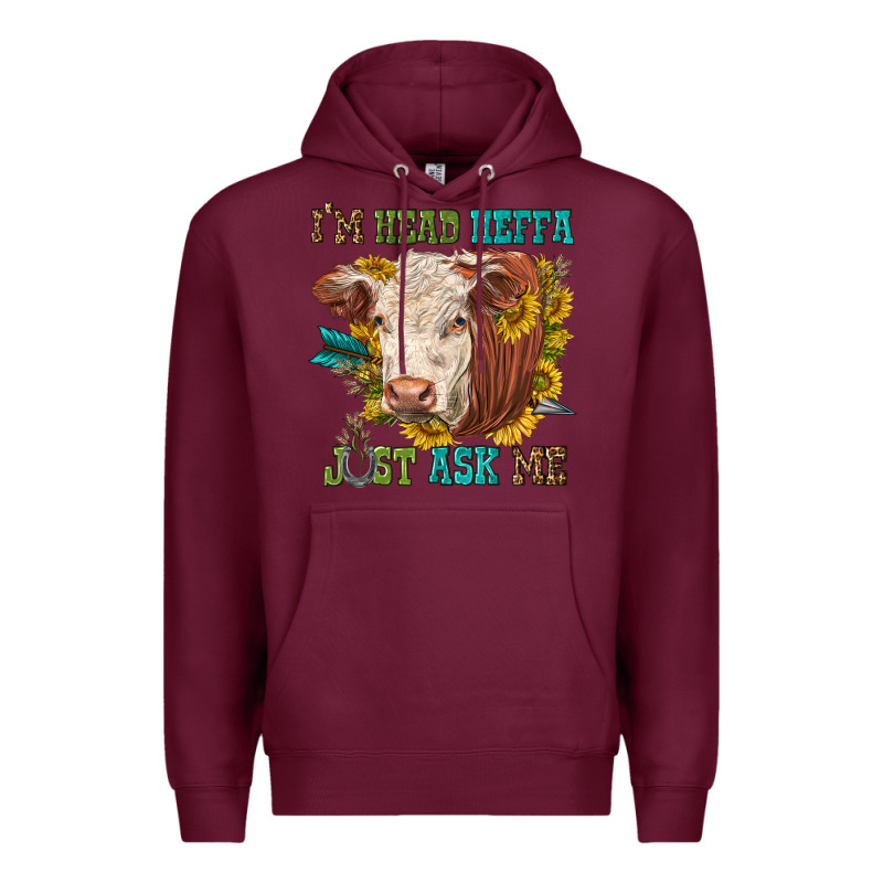 Im Head Heffa Just Ask Me Premium Hoodie by texasbilliewilder | Teevron