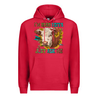 Cardinal im head heffa just ask me Premium Hoodie - texasbilliewilder