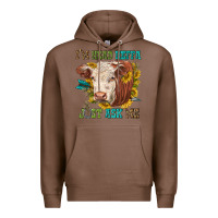 Chestnut im head heffa just ask me Premium Hoodie - texasbilliewilder