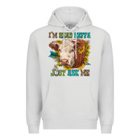 Dove Grey im head heffa just ask me Premium Hoodie - texasbilliewilder